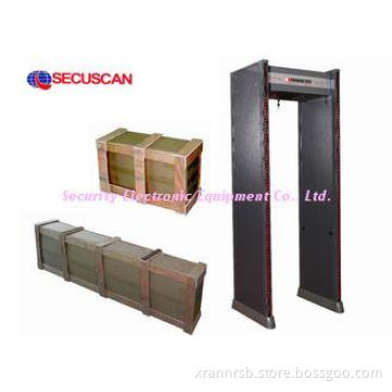 High sensitivity Walk Through Metal Detector Gate for Comme